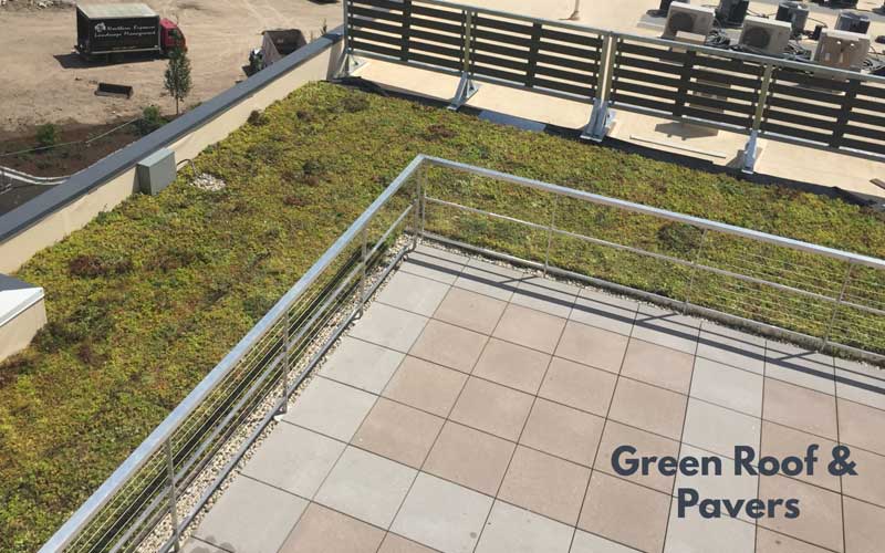 Green Roof & Pavers